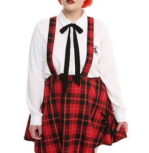 Gryffindor Suspender Skirt 2x